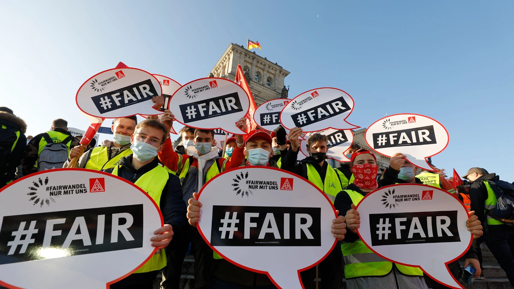 Kundgebung in Berlin