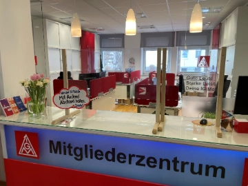 Öffnungszeiten der IG Metall Landshut